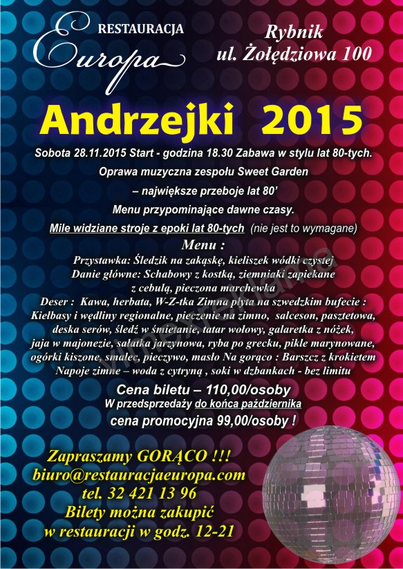 Andrzejki 2015